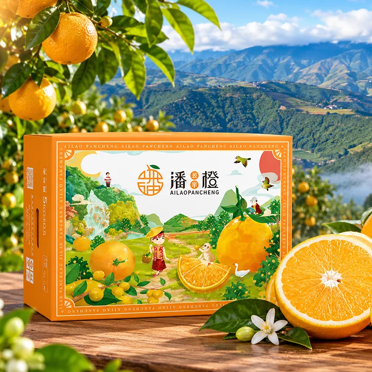 哀牢潘橙鲜果产品